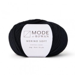 Mode at Rowan Merino Soft col. 10 ink