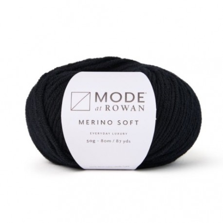 Mode at Rowan Merino Soft col. 10 ink