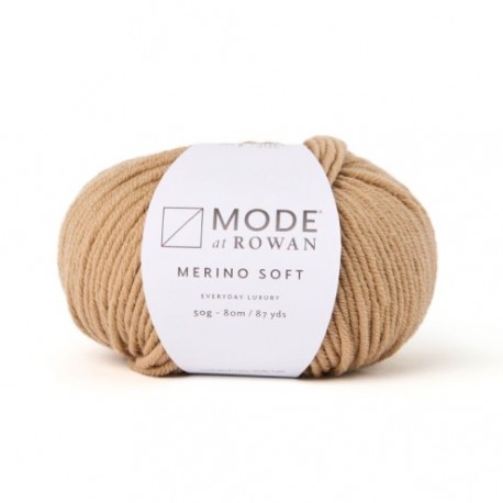 Mode at Rowan Merino Soft col. 14 camel